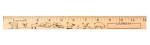 Product Description: The "U" Color Rulers feature a natural wood finish. Perfect for students.</br> Farm Animals "U" Color Ruler (Pack of 30)