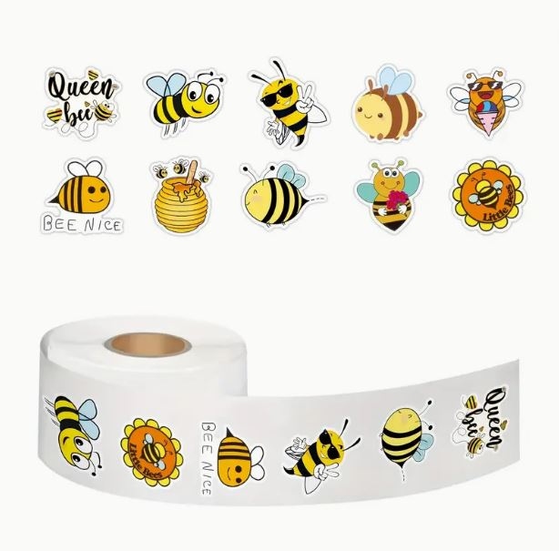 Product Description: Ah, the joy of stickers!Perfect for use indistrict outreach, and great for'counting' event attendees by offering a sticker to the kids!(and adults, of course!).</br></br>Non-permanent and not waterproof - Leaves no residue on clothing.Stickers average 1" each and come in a 500-count roll. Each roll is sold separately.</br></br>Stickers may vary in design from photo but are guaranteed to be the same theme.</br></br>Click 'More Images' for a full-screen view and explore additional sticker designs. Animals, Bugs, Creepy Crawlies, Bees, Farming, Food and more!</br></br>Shipping calculation instructions:</br></br>Click "calculate" at check out under shipping and handling.</br></br>Submit country and your zip code then choose “STICKERS ONLY" if you are shipping stickers only in your order.</br></br>Stickers only shipping rate:</br></br>$0.01 to $20.00 $4.95</br></br>$20.01 to $70.00 $8.60</br></br>$70.01 and above $10.60</br></br>Please note! Users with nacdnet.net email addresses may have filtering issues with receipts being automatically generated and sent from the marketplace. This includes purchases and free downloads.Please contact stewardship@nacdnet.org if you do not receive a receipt for purchase or with download links via email soon after your purchase</br> 500 Count Sticker Rolls