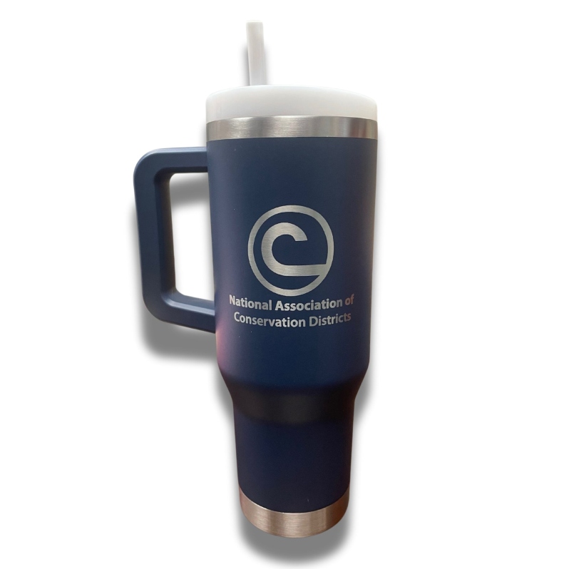 Product Description: Click "More Images" above for color choices!</br></br>The 40-oz Mug with Slider Lid and Straw – ARIEL'S FAVORITE BIG MUG!</br></br>Engraved with your logo of choice!</br></br>Once your order is placed, we’ll begin the customization process promptly. Please note that newly submitted logos may require additional time for embroidery or engraving setup, as well as a quality check. If we already have your logo on file or you’ve ordered previously, your order will typically be processed and shipped within a week. All items will be shipped directly from Bass Pro/Cabela’s.</br></br>This durable, double-wall vacuum insulated mug keeps drinks at the perfect temperature for longer. It features a large, easy-grip handle and a cupholder-friendly design for added convenience. The lead-resistant slider lid with a straw port ensures spill-free sipping, and the press-in Tritan polymer lid and straw are both durable and dishwasher safe. Slider lid and straw included, of course!</br></br>Colors: Navy, Rose Pink, Cream, Black, Lavender, Charcoal</br></br>Please note: Users with nacdnet.net email addresses may experience filtering issues with receipts being automatically generated and sent from the marketplace, including purchases and free downloads.</br></br>Shipping Calculation Instructions:</br>Click "calculate" at checkout under shipping and handling.</br>Enter your country and zip code, then choose “Embroidered or Engraved Logo Items Shipping (Clothing or Accessories).”</br>Shipping will come directly from Bass Pro Shops Custom Products. Incorrect shipping selection may delay delivery. If you need assistance, email stewardship@nacdnet.org before completing your checkout.</br> Ariel's Pick! Custom Engraved 40-Oz Mug