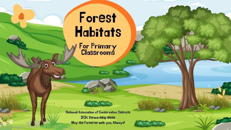 Product Description: For recipients with nacdnet.net email addresses, we kindly request that you addstewadship@nacdnet.orgto your safe senders list to ensure seamless receipt of your download link.Should you be unable to access these settings, please feel free to send an email tostewardship@nacdnet.orgwith the subject line "safe sender," and our team willrespond. This should help correct any email filter issues.</br></br>Habitats overview presentation for lower elementary grade students for conservation district presentations. File size: 6.10 MB</br> Habitats Primary Grades K-2 Presentation