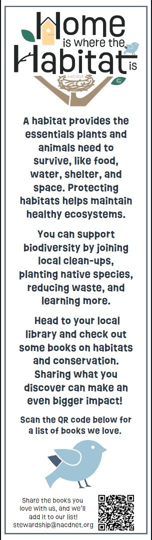 Product Description: Print-ready PDF: Professional print layout file. Includes crop marks. This file format is used by a professional print shop if you choose to print through a professional local print shop.</br></br>Crop Marks: Indicate where the paper should be trimmed to achieve the final size.</br>High Resolution: Ensures that images and text are sharp and clear when printed.</br></br>This is a PDF file professional print. After the order is placed, the link to the PDF file will be emailed to the customer. For recipients with nacdnet.net email addresses, we kindly request that you add stewardship@nacdnet.org to your safe senders list to ensure seamless receipt of your download link. Should you be unable to access these settings, please feel free to send an email to stewardship@nacdnet.org with the subject line "safe sender," and our team will respond. This should help correct any email filter issues.</br> 2025 Professional Print Bookmark (with crop)