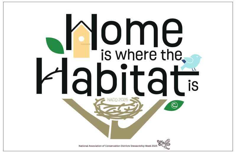 Product Description: Go to "More Images" above and expand window to see all print option photos.</br></br>2025 NACD Stewardship Week Printed Educational Materials</br></br>Expand conservation education with NACD’s Stewardship Week 2025 printed materials, designed for students, classrooms, libraries, and outreach events. Featuring engaging, hands-on learning tools, these materials reinforce this year’s theme, Home is Where the Habitat Is, with activities focused on habitats, biodiversity, and conservation.</br></br>PRINTED MATERIALS CURRENTLY AVAILABLE:</br></br>Activity Mats (Available in Primary (K-2) and Intermediate (3-5) Levels)</br></br>Primary (K-2):</br></br>Little Robin’s Habitat Adventure, word scrambles, and habitat classification activities.</br>Designed for early learners with simple, interactive conservation concepts.</br></br>Intermediate (3-5):</br></br>Conservation word searches, problem-solving challenges, and a comic strip activity illustrating animal adaptations.</br>Encourages critical thinking and creativity through conservation-focused exercises.</br></br>Placemat Ordering Options:</br></br>Full-Color Version (50 count): $15.00</br>Black-and-White Color-Me-In Version (50 count): $6.00</br></br>Student Journals (Available for Primary (K-2) & Intermediate (3-5 is coming soon)</br></br>4-page, Color-Me-In journal filled with activities on habitats, pollinators, and conservation actions.</br>Includes writing, drawing, and problem-solving challenges to encourage kid-friendly conservation learning.</br>50 Count Journals: $6.00</br></br>Worksheets (Primary (K-2) Habitat Classification Worksheet)</br></br>Students color, cut, and paste animals and plants into the correct habitat category.</br>Focuses on habitat recognition, spatial awareness, and matching skills.</br>50 Count Worksheet: $5.00</br></br>Coloring Pages (2-Page Front & Back)</br></br>Includes illustrated conservation-themed pages paired with a guided worksheet on habitat essentials (Food, Water, Shelter, and Space).</br>Ideal for creative engagement while reinforcing fundamental habitat concepts.</br>50 Count Coloring Page: $5.00</br></br>Education Lesson Plan Guide (Coming Soon)</br></br>Hands-On-Fun Habitat Field Day Guide (Coming Soon)</br></br>Shipping & Bulk Orders</br></br>Choose Shipping Option at Checkout: Education Materials Shipping & Handling.</br>If materials are needed within 7 days, expedited shipping is available at a slightly higher rate.</br>Bulk Orders (500+ sheets) qualify for Media Mail shipping—contact stewardship@nacdnet.org for pricing and options.</br></br>Perfect for classroom lessons, conservation district outreach, libraries, and youth programs. Order today to engage students in conservation learning with high-quality, interactive materials!</br> 2025 Printed Education Materials