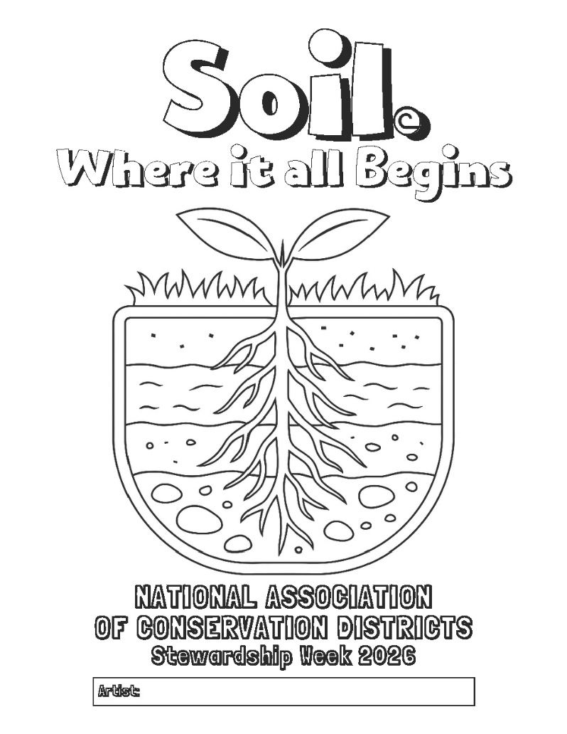 Product Description: This is a PDF file for digital use and personal printing. After the order is placed, the link to the PDF file will be sent to the customer. For recipients with nacdnet.net email addresses, we kindly request that you add stewardship@nacdnet.org to your safe senders list to ensure seamless receipt of your download link. Should you be unable to access these settings, please feel free to send an email to stewardship@nacdnet.org with the subject line "safe sender," and our team will respond. This should help correct any email filter issues.</br></br>This coloring page will entertain kids at school and district events, while teaching them about habitats!</br> 2026 Coloring Page