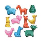 Product Description: Kids will be delighted to receive one of these adorable animal erasers. Random assorted colors and animals. The colors are pink, blue, green, orange and yellow. Not for children under 3.</br> Farm Animal Erasers (Pack of 50)