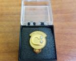 Product Description: Honor and recognizeyour employees' years of dedicationand hard work with a service pin!All of our service pins are polished brass.</br> District Official Pin - 50 years
