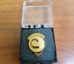 Product Description: Honor and recognizeyour employees' years of dedicationand hard work with a service pin!All of our service pins are polished brass.</br> District Employee Pin